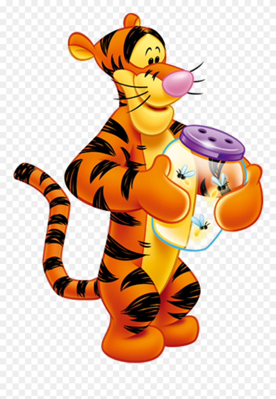 Free Png Transparent Tigger Winnie The Pooh Png Cartoon - Tiger Winnie The Pooh Png Clipart