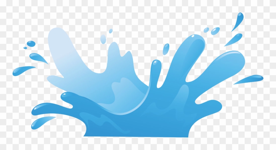 Image Free Stock Drop Illustration Drops Transprent - Cartoon Splash Of Water Clipart