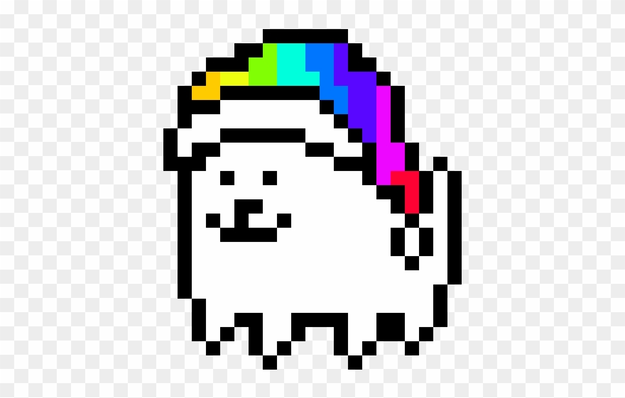 Annoying Dog - Toby Fox Pixel Art Clipart