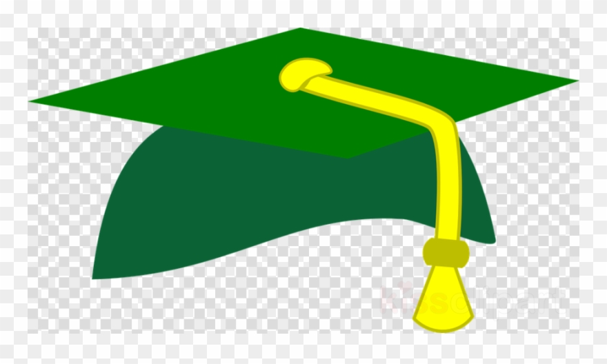 Green Graduation Cap Clipart Academic Dress Square - Truck Icon White Png Transparent Png
