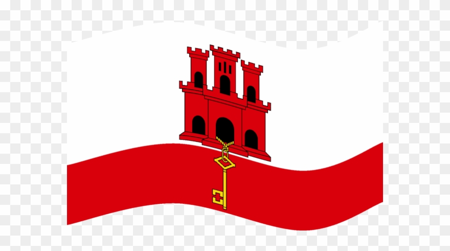 British Flags Messages Sticker-5 - Gibraltar Flag Hd Clipart