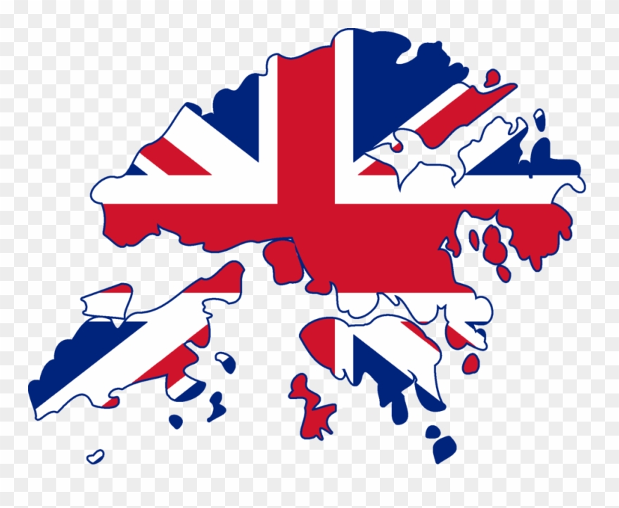 309 × 240 Pixels - British Hong Kong Map Clipart