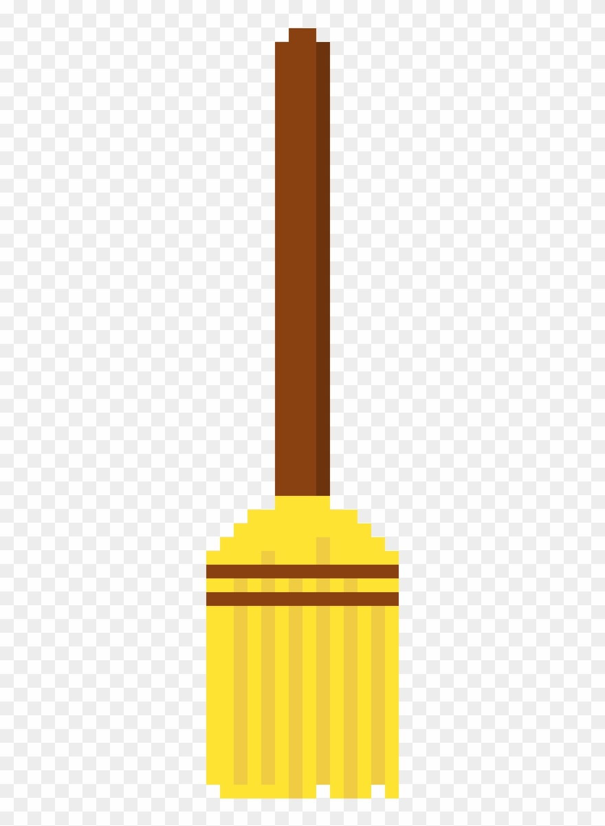 Broom Pixel Art Clipart
