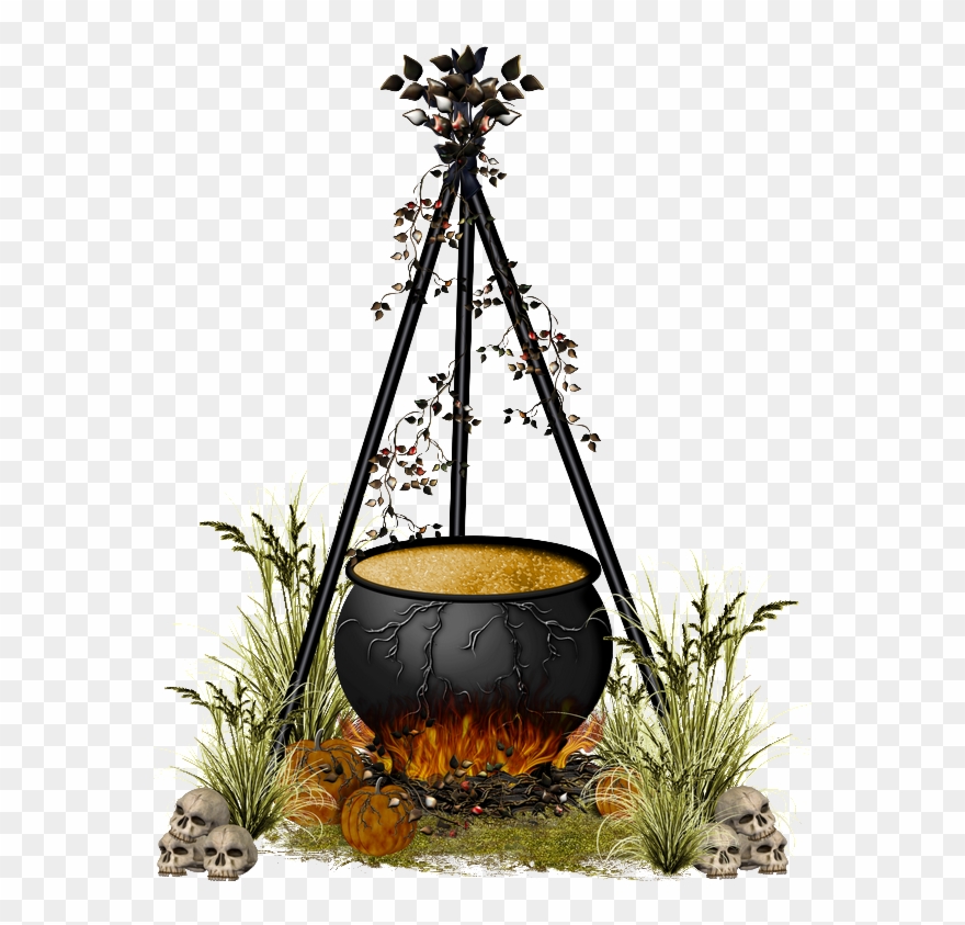 Halloween, Chaudron De Sorcière Png - Clipart Hexenkessel Transparent Png
