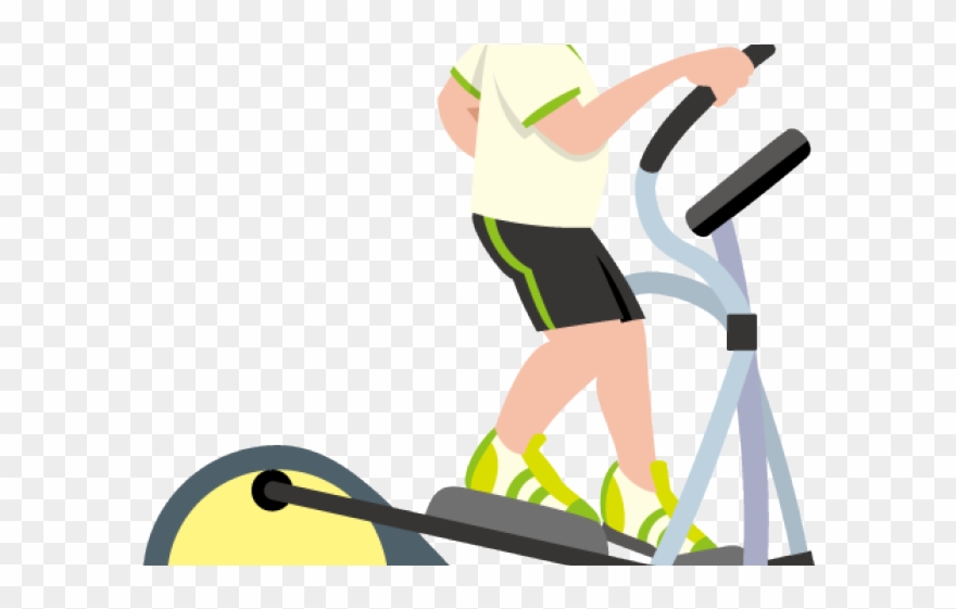 Elliptical Trainer Clipart - Illustration - Png Download