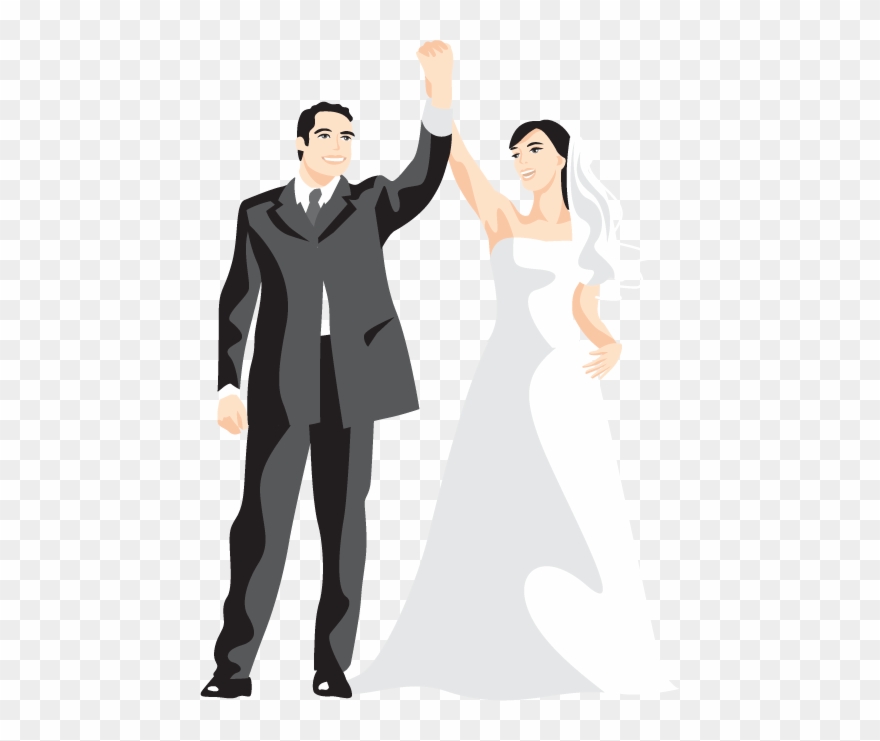 Clip Art, Wedding, Valentines Day Weddings, Grooms, - Portable Network Graphics - Png Download