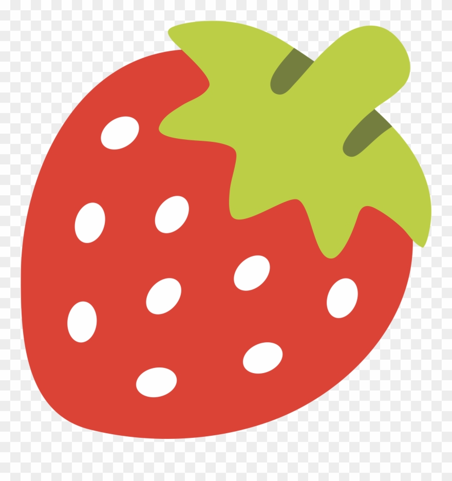 File U F Svg Wikimedia Commons Open - Strawberry Emoji Png Clipart