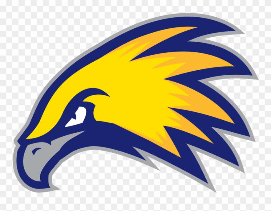 Golden Eagle Head Logo Clipart