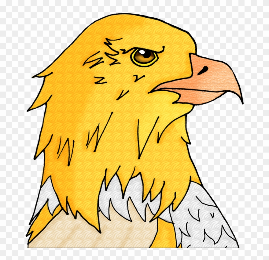 Golden Eagle A - Cartoon Clipart