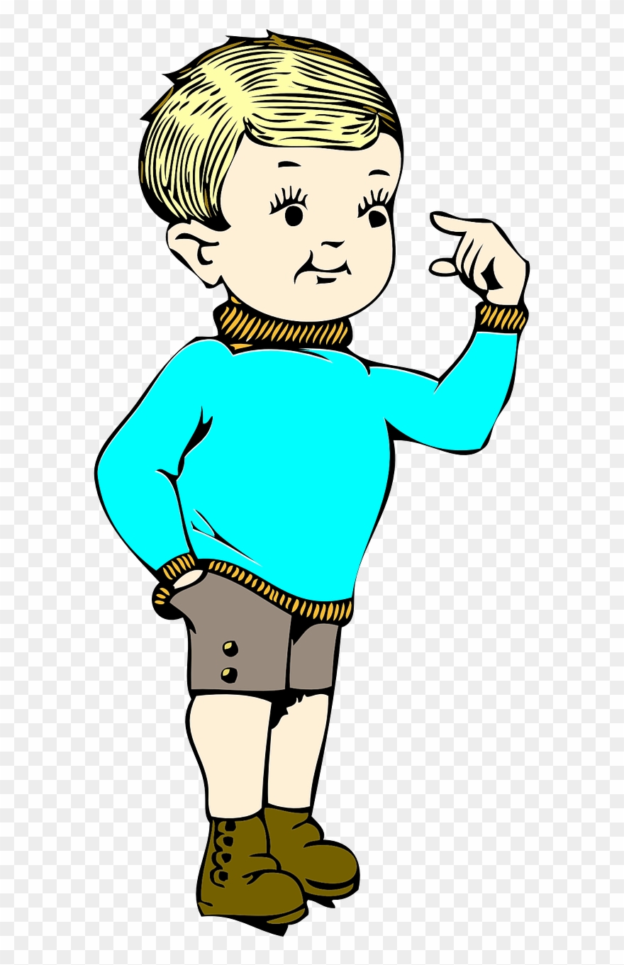 Flash Card Of Boy Clipart