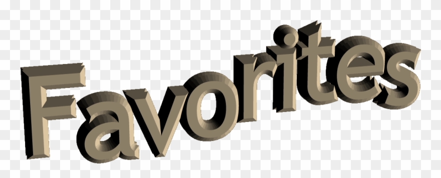 Gloria S Bits And Pieces 21 Favorites Of Mine Home - My Favorites Gif Clipart