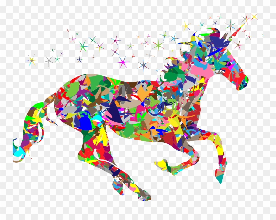 Pretending To Be A Unicorn - Happy Birthday Ella Gif Clipart