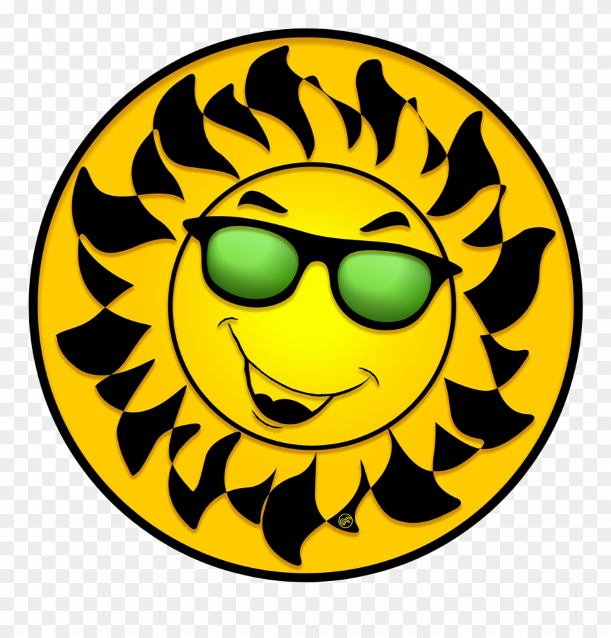 Fun With The Sun - Smiley Clipart