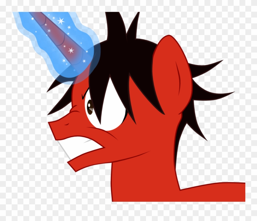 Jofca, Bust, Gritted Teeth, Magic, Nose Wrinkle, Oc, - Cartoon Clipart