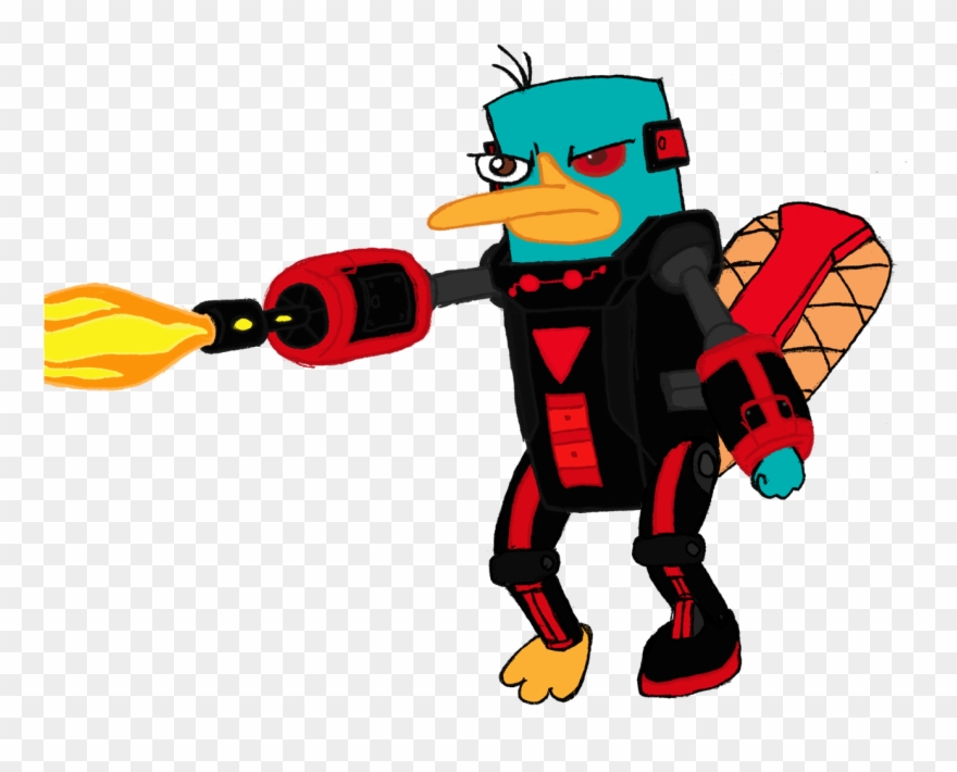 Perry The Platypus - Perry The Platypus Second Dimension Clipart