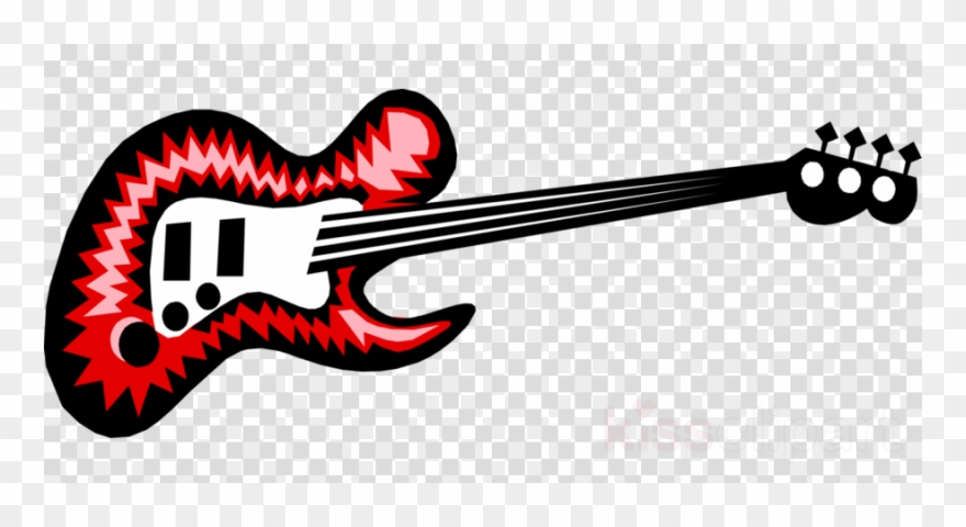 E Gitarre Clipart Electric Guitar Bass Guitar Clip - Clip Art - Png Download