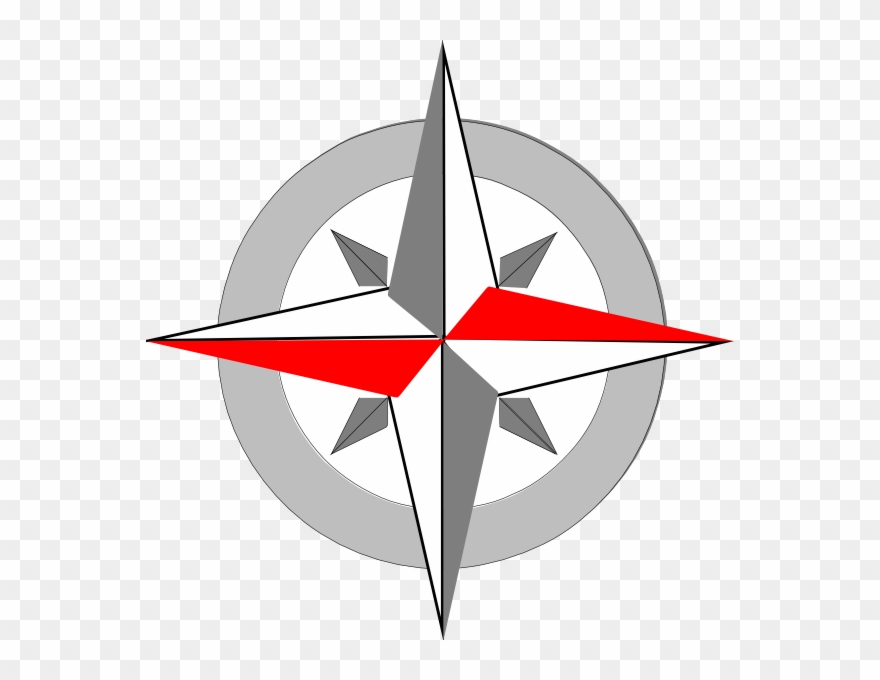 How To Set Use Red Grey Compass Final 5 Icon Png Clipart