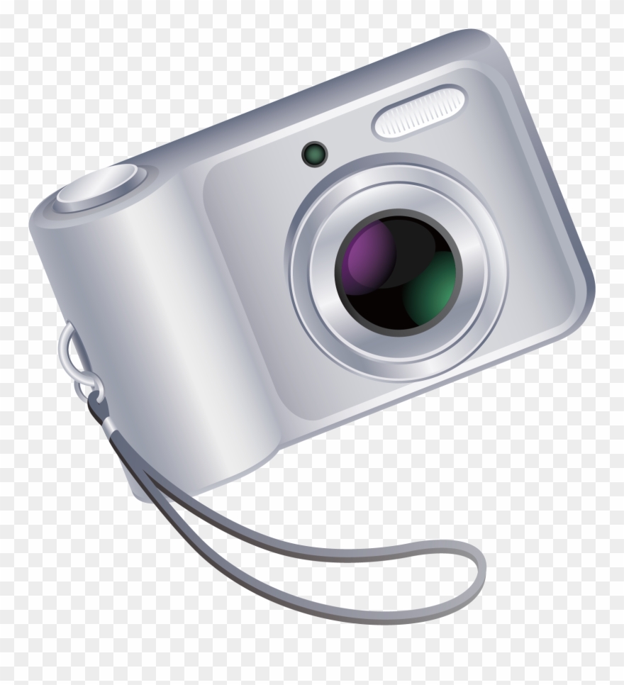 Digital Camera Clipart Vector - Digital Camera Clip Art - Png Download