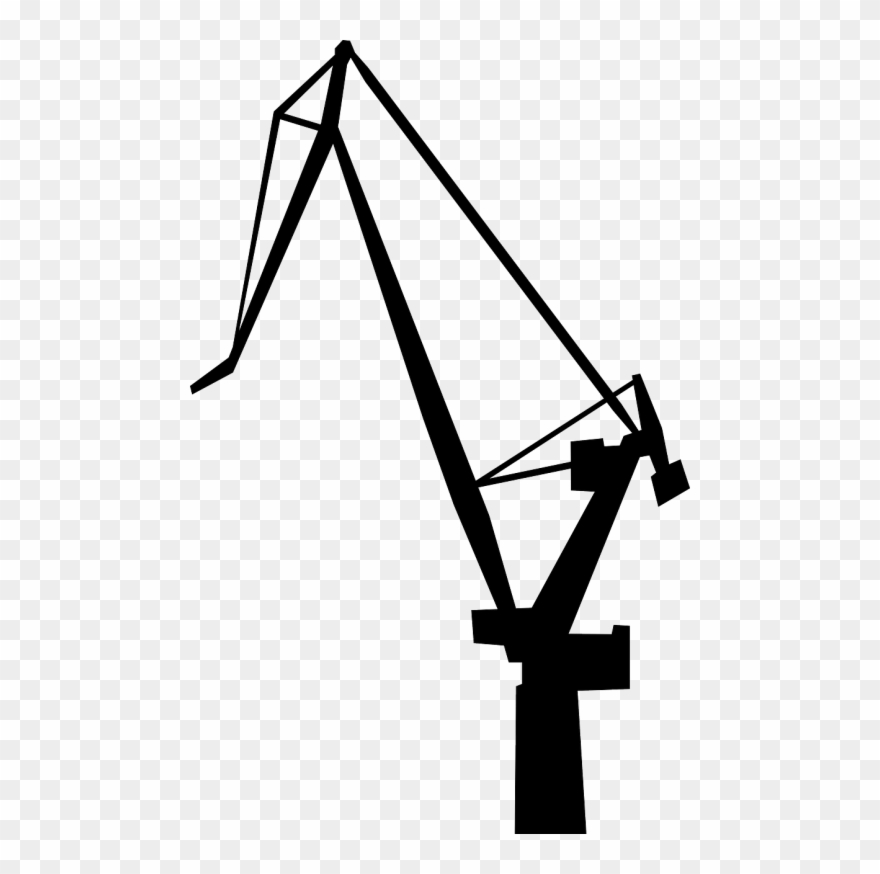 Free Photos Shipbuilding Search Download Needpix Com - Crane Silhouette Png Clipart