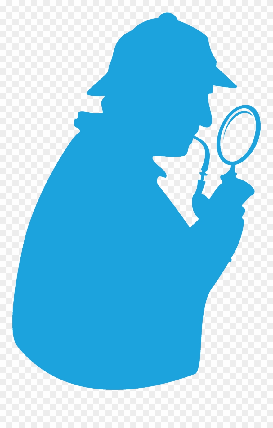 Safety Comprehensive Criminal Background - Sherlock Holmes Magnifying Glass Clipart