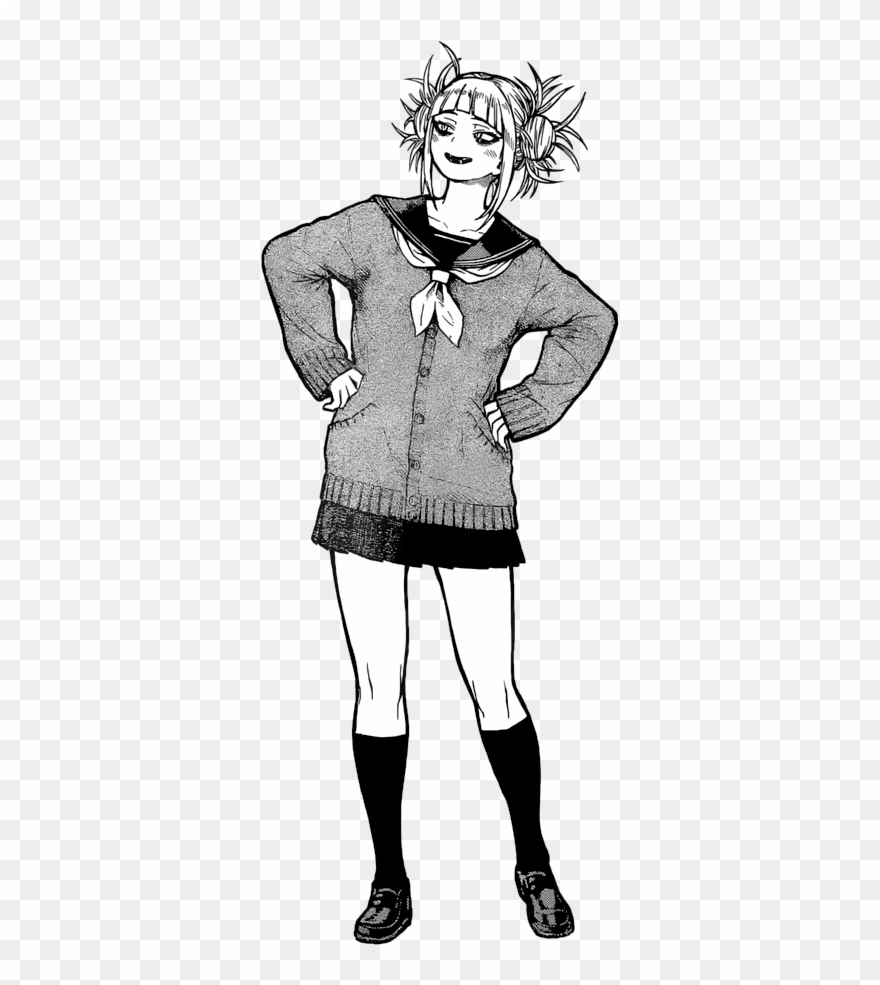 My Hero Academia Anime - Toga Himiko Manga Png Clipart