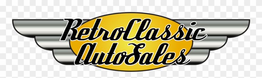 Retro Classic Auto Sales Clipart
