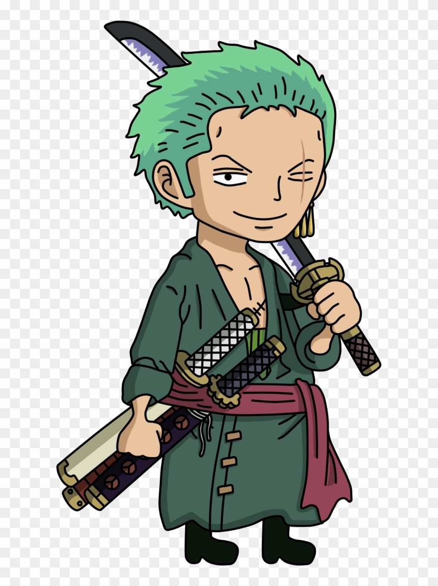 Download Roronoa Zoro New World Clipart - Roronoa Zoro Chibi - Png Download