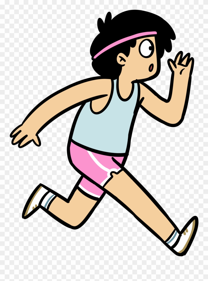 90s Running Sticker By Ryset Clipart