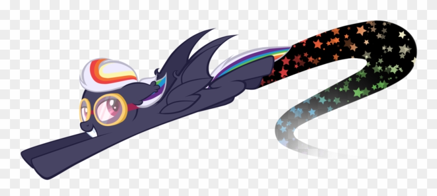 Artist Petraea Bat Pony Female Flying - Vector Graphics Clipart