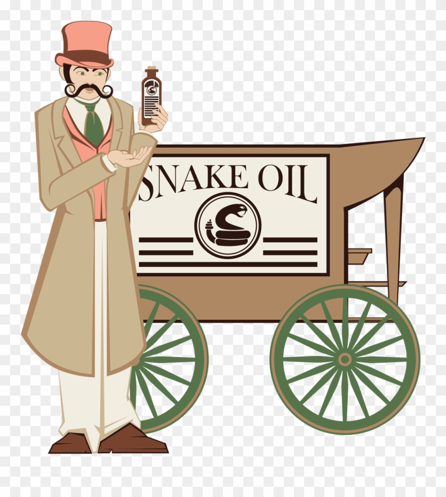 Presentation Clipart Salesmanship - Snake Oil Salesman Cartoon - Png Download