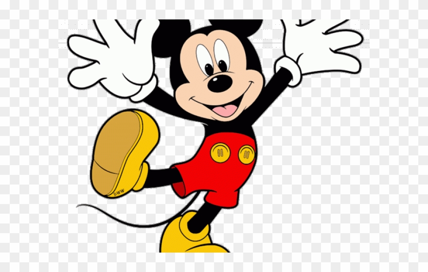 Mickey Mouse Clipart Number 6 - Png Download