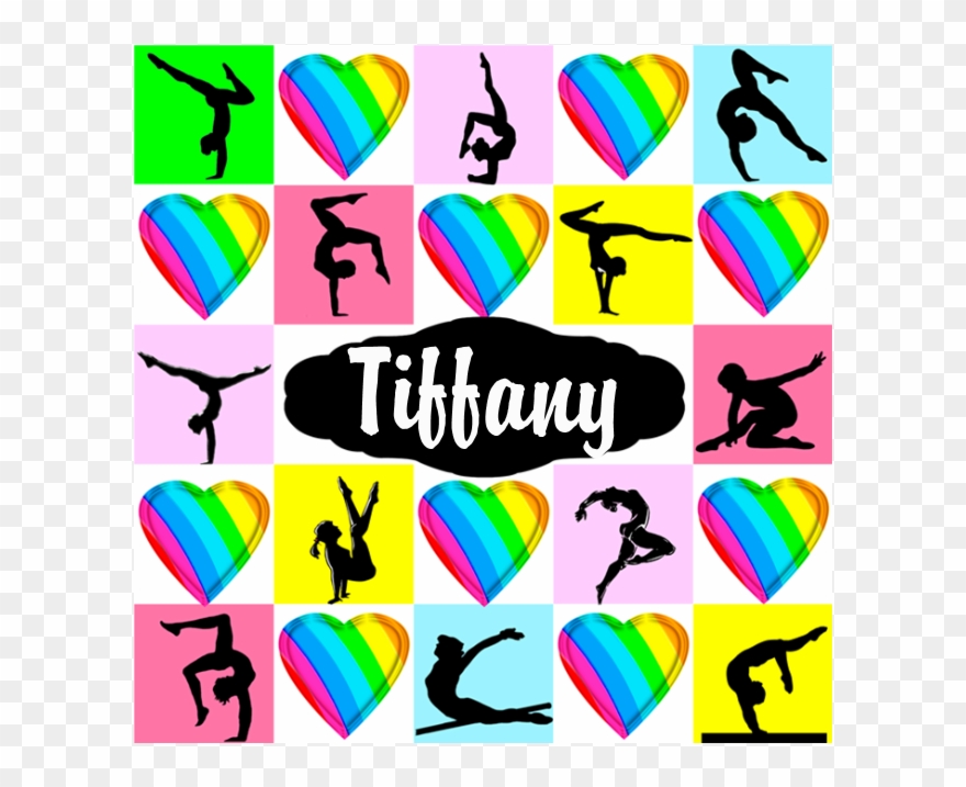 Favorite - Create Your Own Personalized Fierce Gymnast Note Cards Clipart