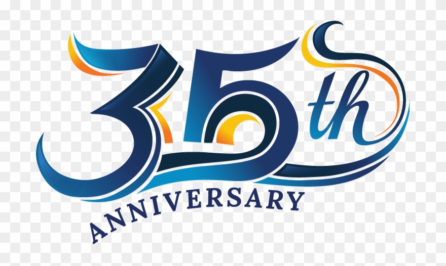 Modern Traditional 35th Wedding Anniversary Gifts For - 25th Anniversary Logo Png Clipart