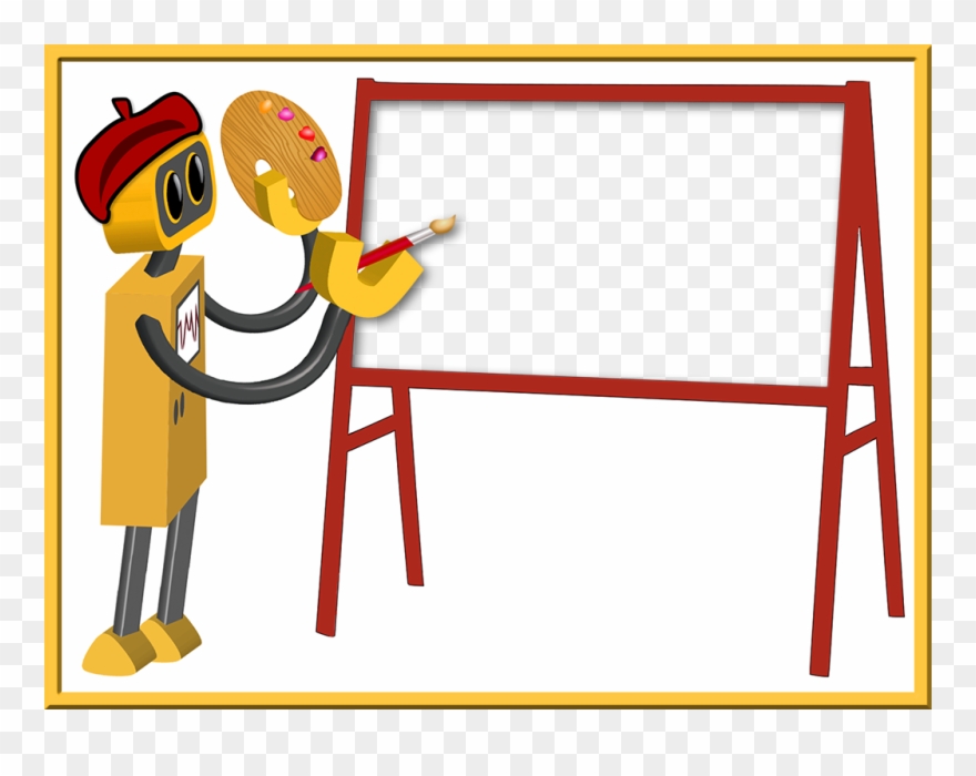 All Robots In The Collection Have Transparent Backgrounds - Background Slide Robot Clipart