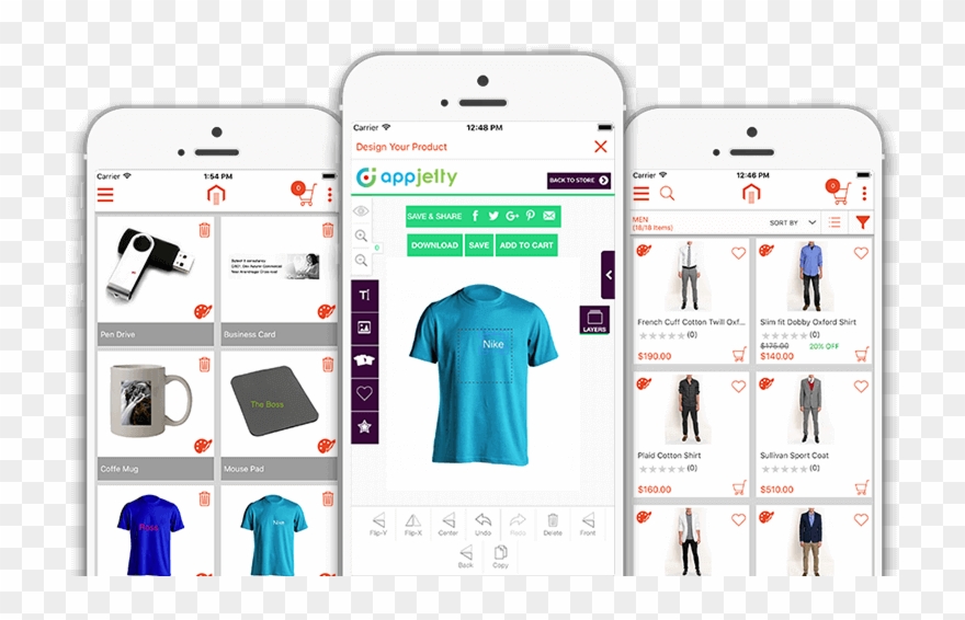 Mobile App Add-on - Smurfs T-shirt Nerd Size S Clipart