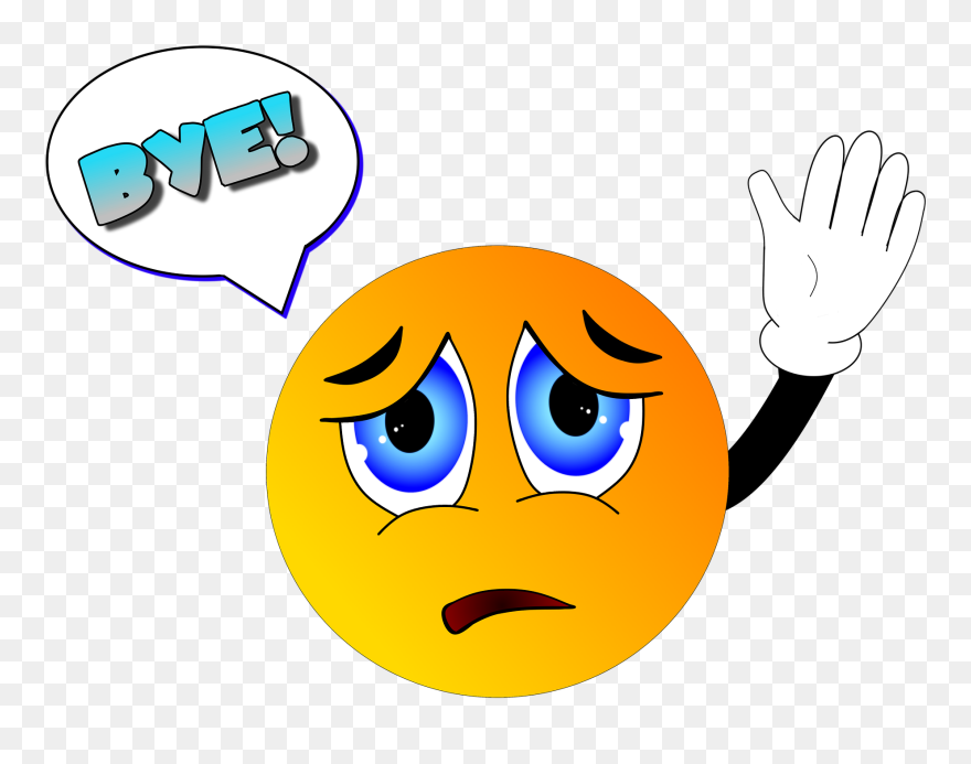Farewell - Farvel Smiley Clipart