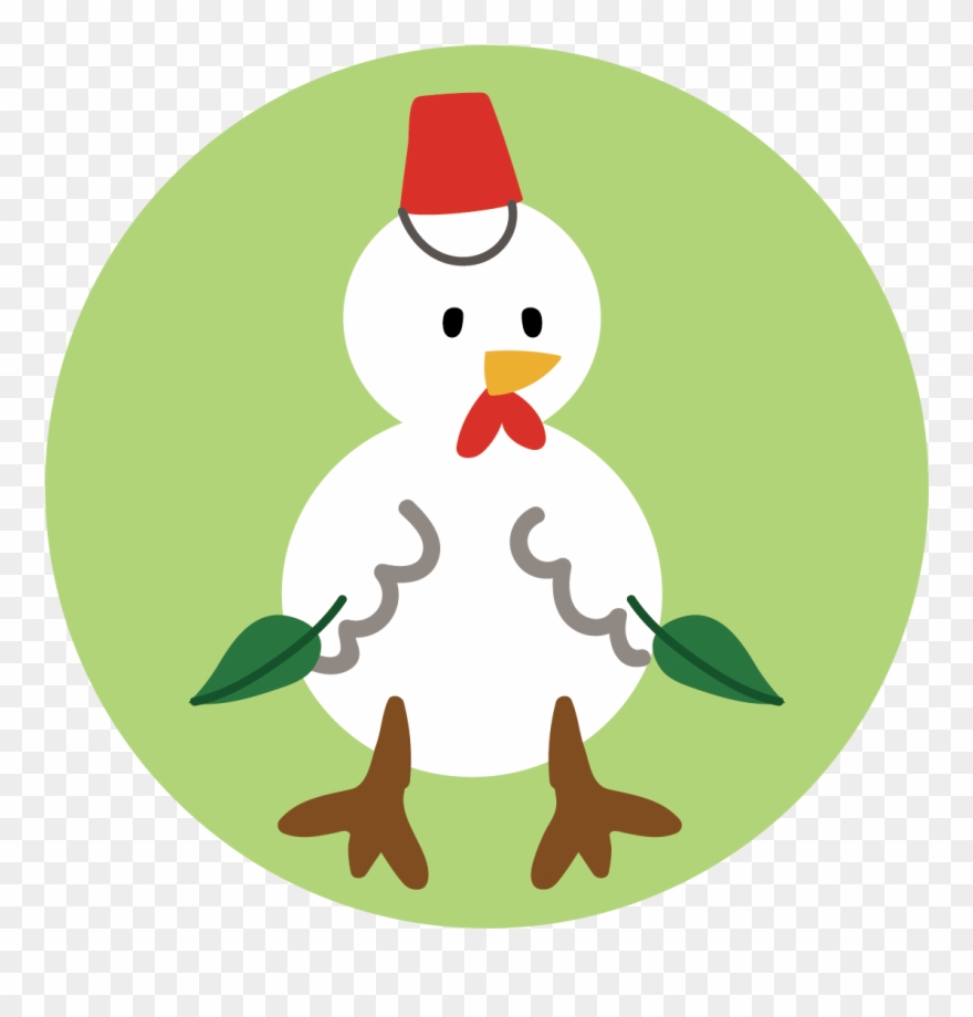 鶏のワンポイントイラスト【酉年】 - 商用フリー - Chicken Clipart