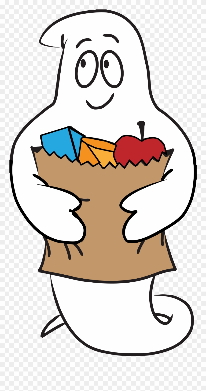 Spooky Ghost Logo - Spooky To Be Hungry Augusta Ga Clipart