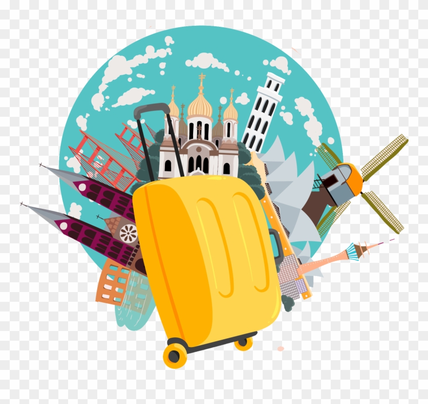 Tour Travel Png Vectors - Tours And Travels Png Clipart