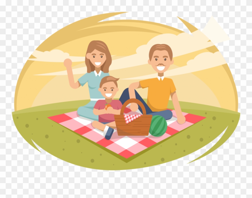 Terdapat Saung Bambu Diatas Danau, Tempat Berkumpul Clipart