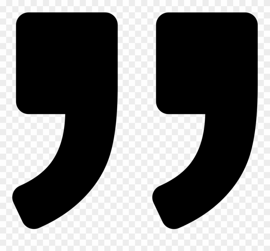 Right Quote Sign Comments Clipart