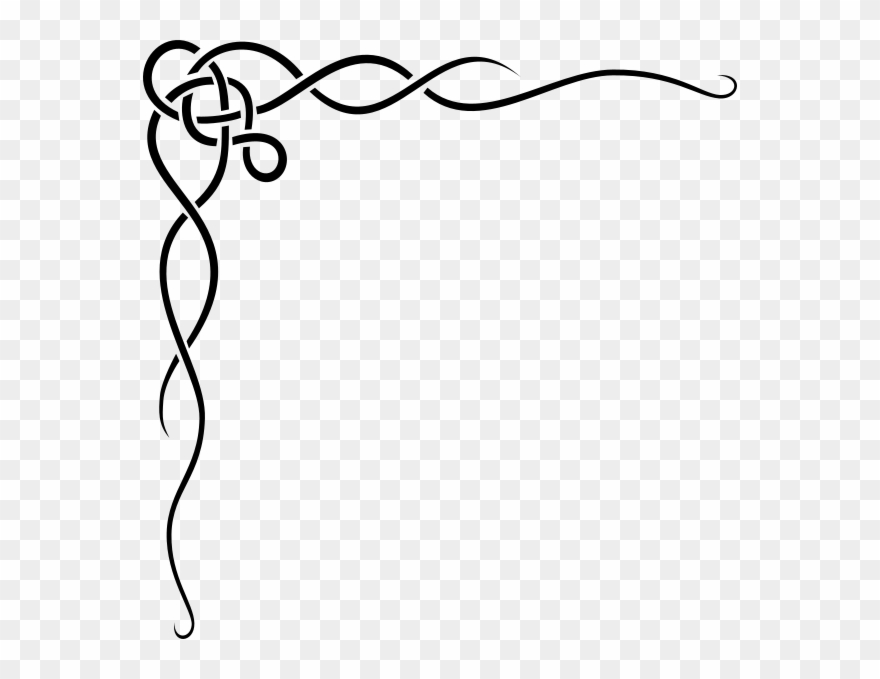 Celtic Border Corner Clipart