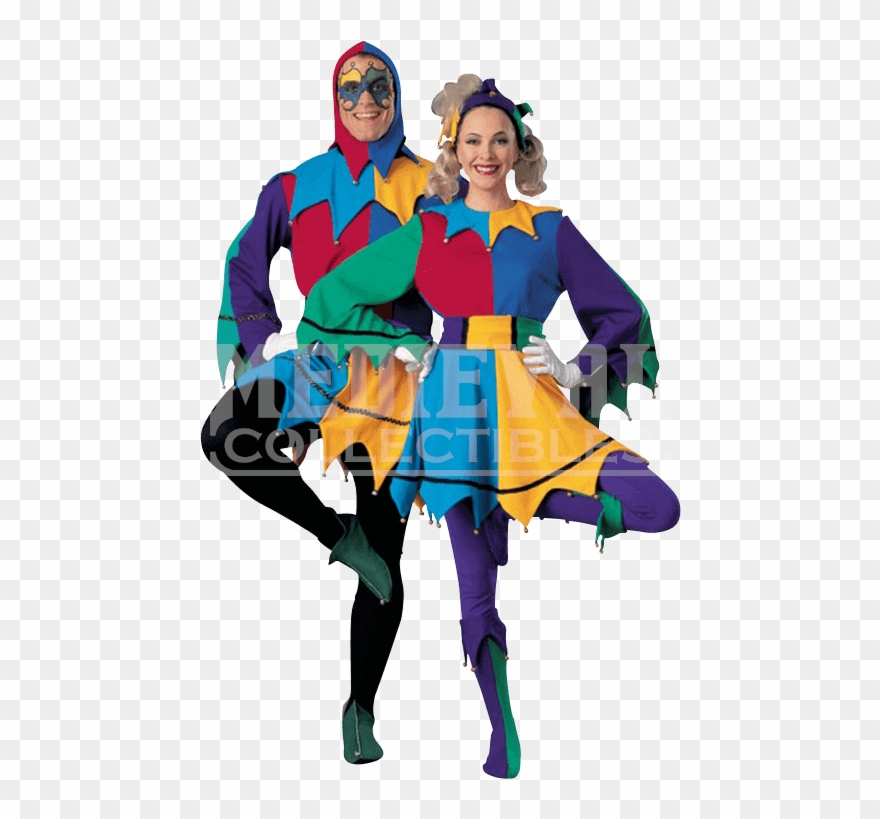 Mens Jester Costume - Jester Costume Once Upon A Mattress Clipart