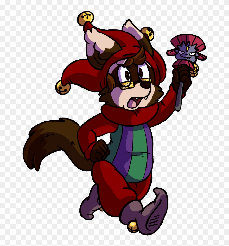 The Ferret Jester - Ferret Clipart