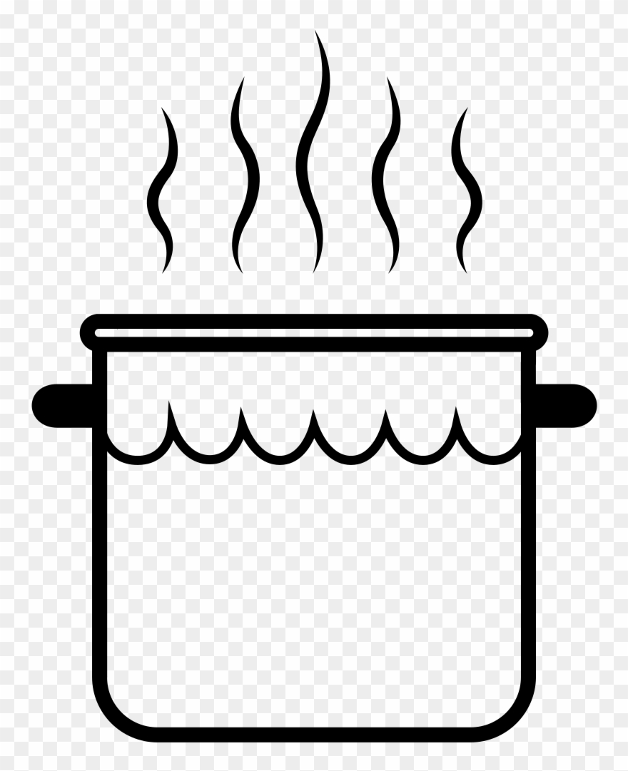 Hot Water Coloring Page - Hot Water Clip Art Black And White - Png Download