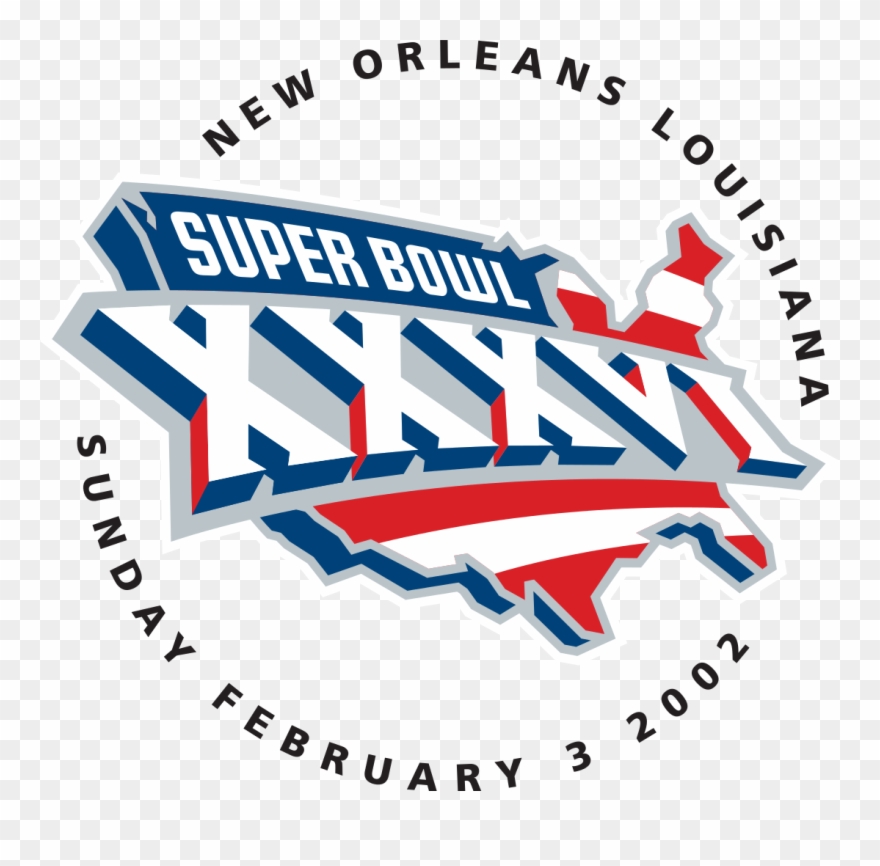 This Is What The Xxxvi Logo Was Going To Look Like - 2002 Super Bowl Logo Clipart