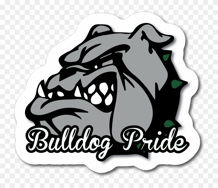 Magnet Designs For School Fundraising - Bulldog Clipart - Png Download