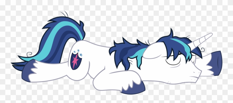 Bluetech, Exhausted, Inkscape, Male, Plum Tuckered - My Little Pony: Friendship Is Magic Clipart