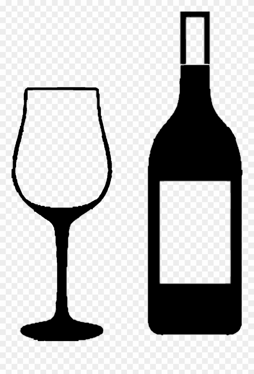 No Clipart - Wine Glass - Png Download