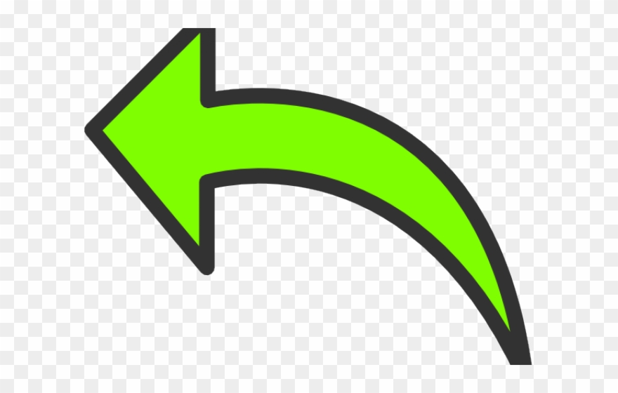 Previous Button Clipart Arrow - Clip Art Green Arrow - Png Download